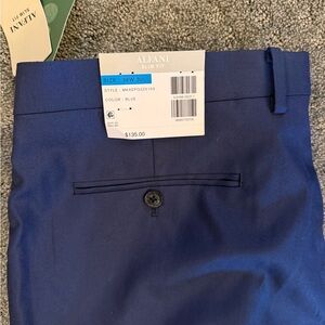Alfani Navy Slim Fit Trousers